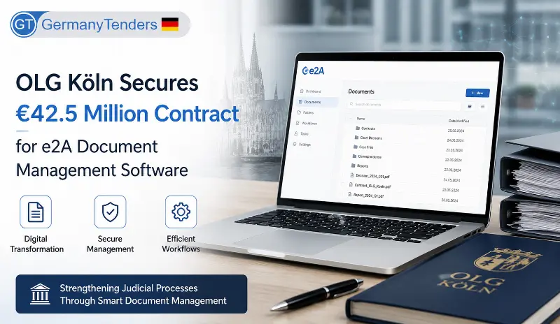 OLG Köln Secures €42.5 Million Contract for e2A Document Management Software