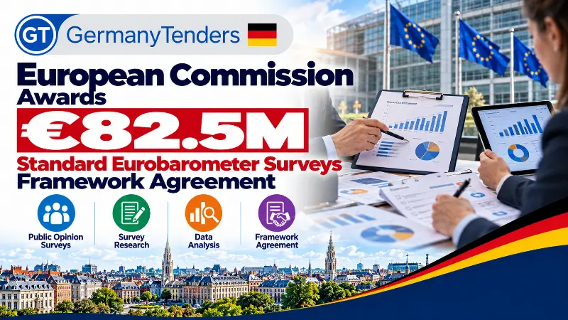 European Commission Awards €82.5M Standard Eurobarometer Surveys Framework Agreement