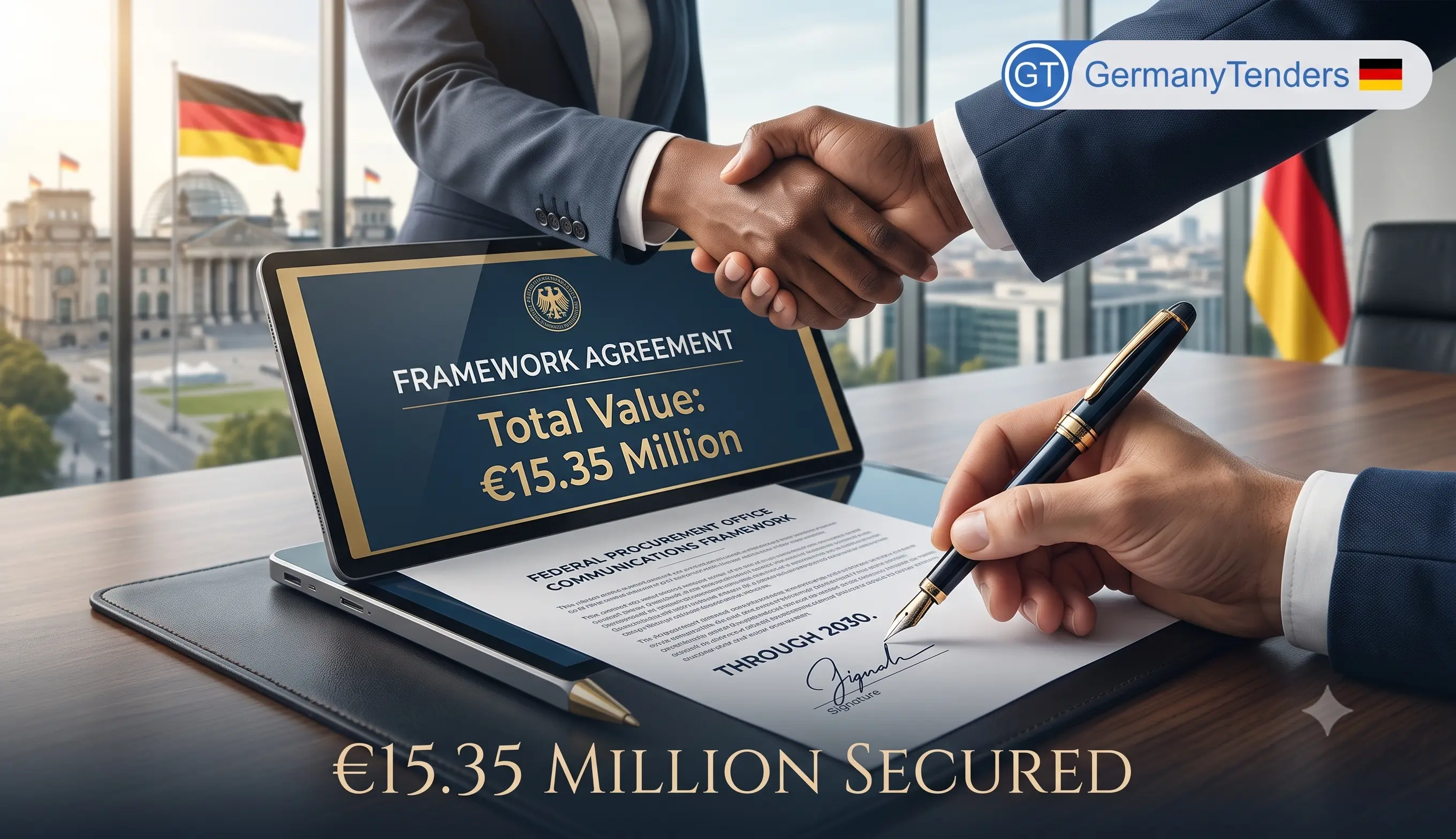 Germany's Federal Procurement Office Locks in €15.35 Million Communications Framework Through 2030