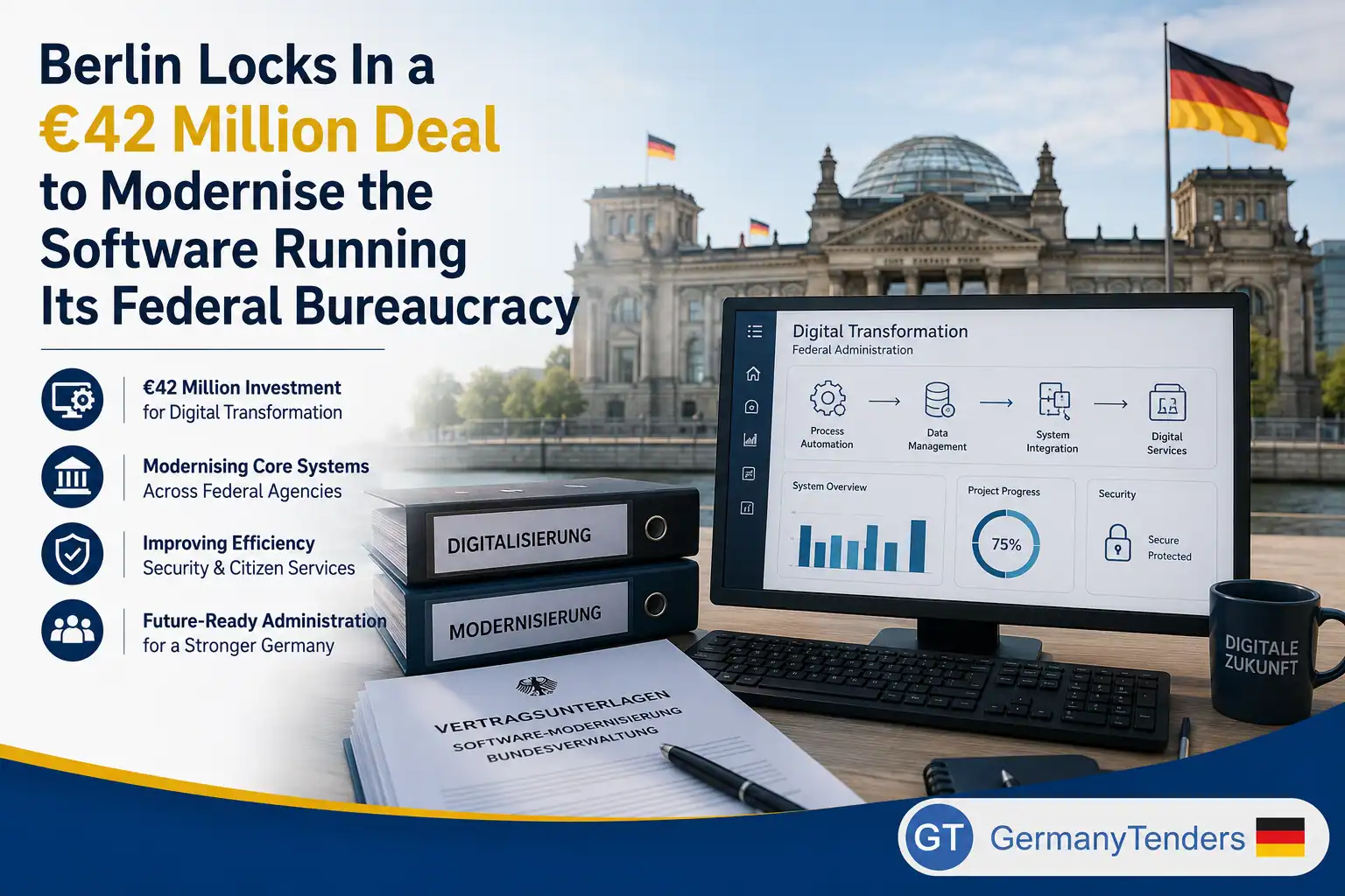 Berlin Locks In a €42 Million Deal to Modernise the Software Running Its Federal Bureaucracy