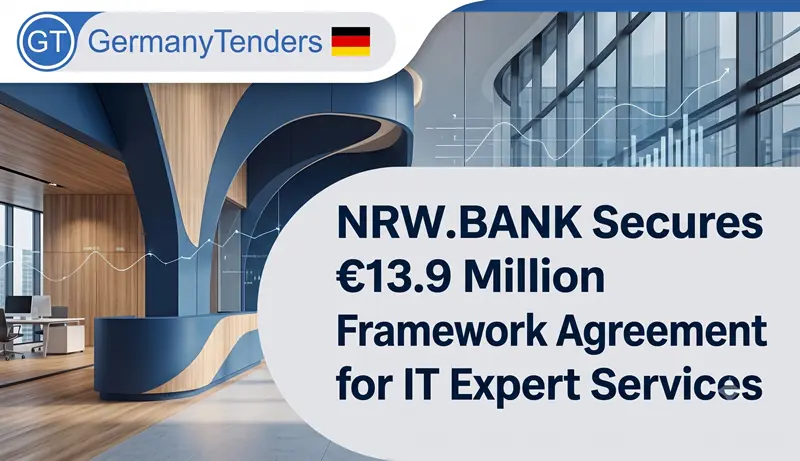 NRW.BANK Secures €13.9 Million Framework Agreement for IT Expert Services
