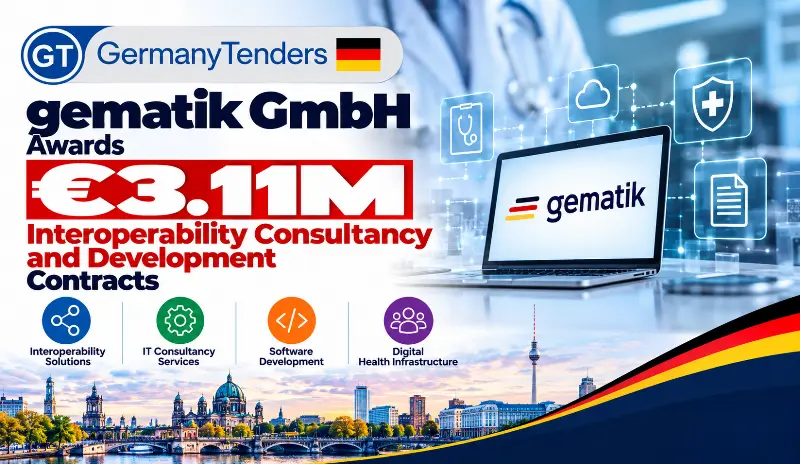 gematik GmbH Awards €3.11M Interoperability Consultancy and Development Contracts