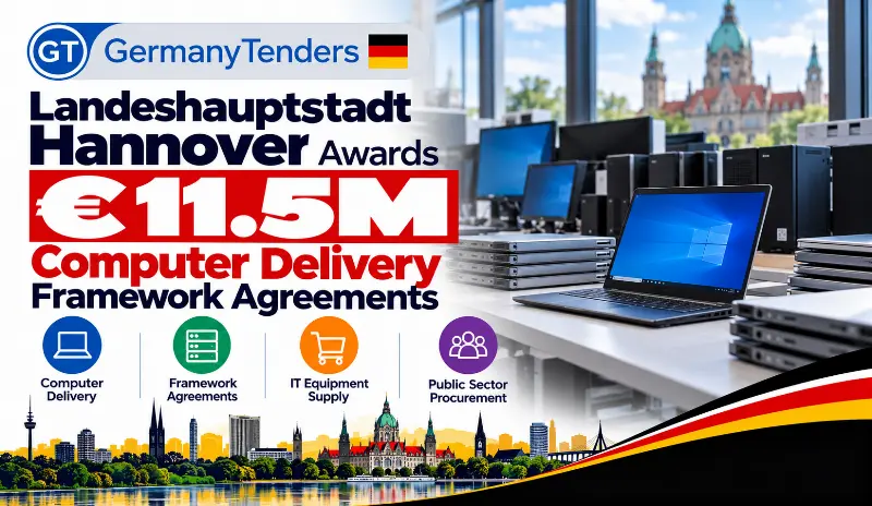 Landeshauptstadt Hannover Awards €11.5M Computer Delivery Framework Agreements