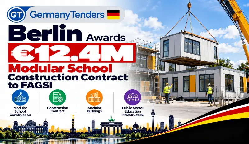 Berlin Awards €12.4M Modular School Construction Contract to FAGSI