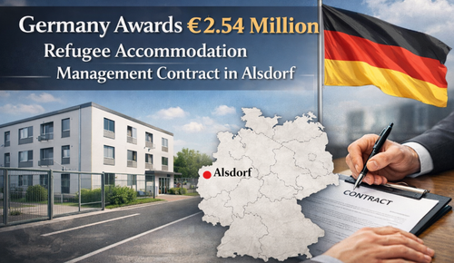 Germany Awards €2.54 Million Refugee Accommodation Management Contract in Alsdorf