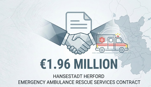 Hanseatic City of Herford Awards €1.96 Million Contract for Emergency Ambulance Rescue Services
