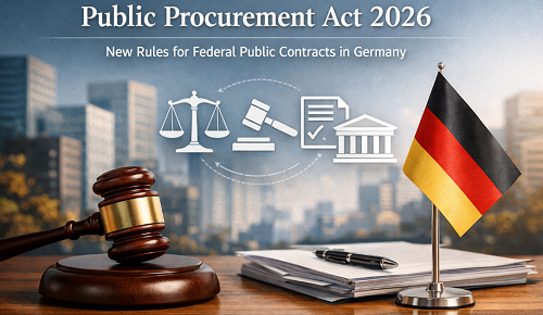 Public Procurement Act 2026 - New Rules for Federal Public Contracts in Germany