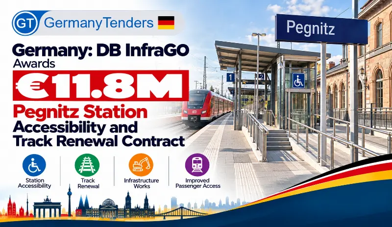 DB InfraGO Awards €11.8M Pegnitz Station Accessibility and Track Renewal Contract